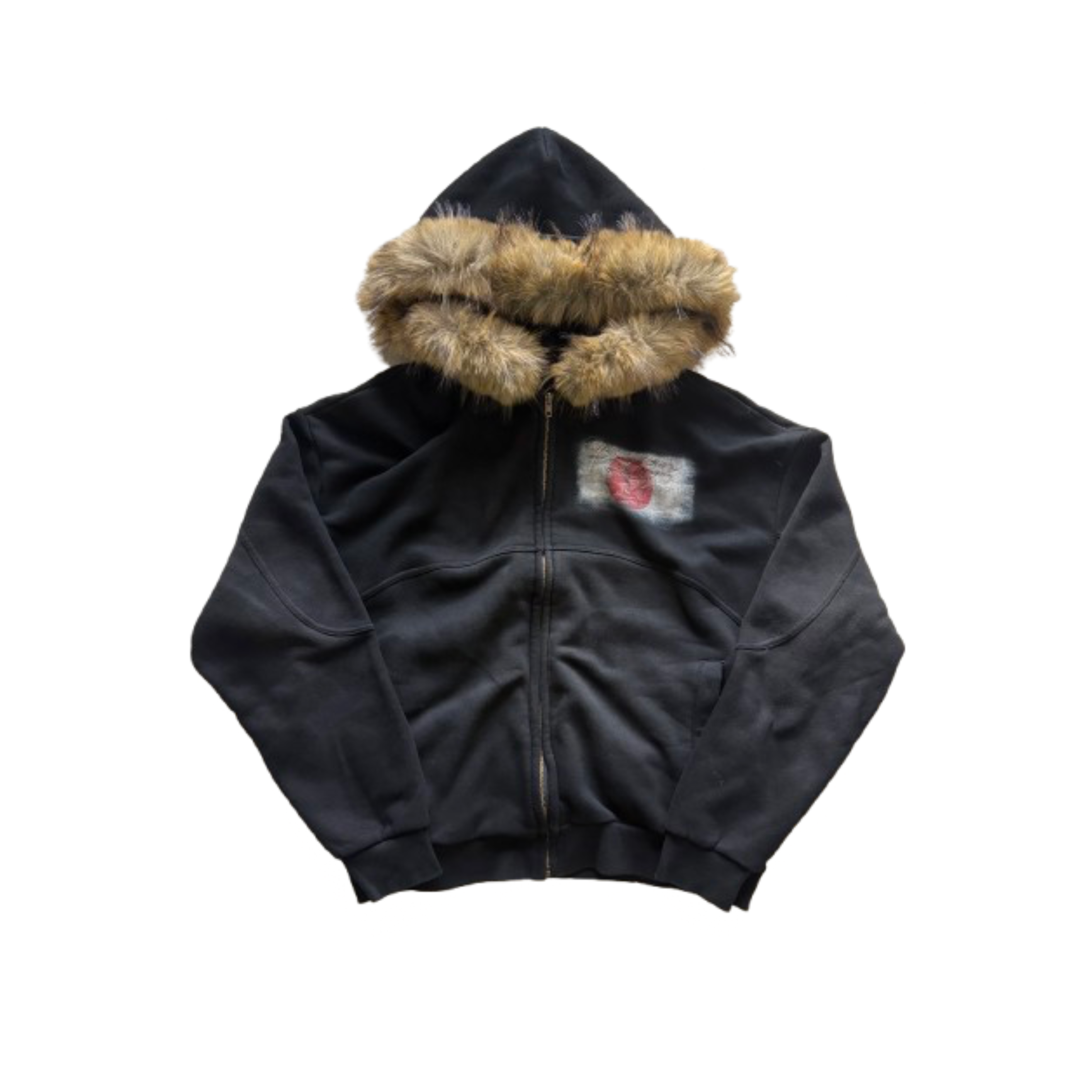 "Naibu" Fur Zip Up